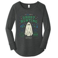 The Big Book Of Ghost Hunting Funny Halloween Women's Perfect Tri Tunic Long Sleeve Shirt