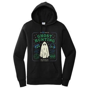 The Big Book Of Ghost Hunting Funny Halloween Women's Pullover Hoodie