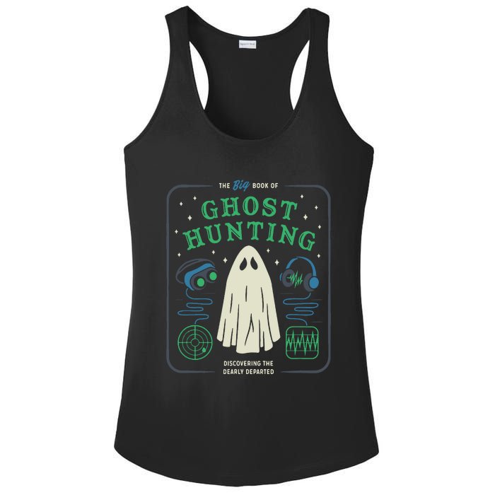 The Big Book Of Ghost Hunting Funny Halloween Ladies PosiCharge Competitor Racerback Tank