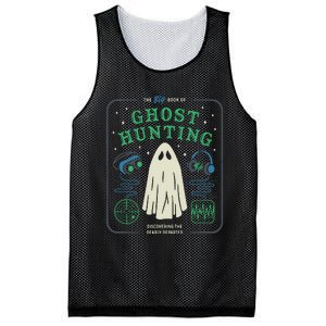 The Big Book Of Ghost Hunting Funny Halloween Mesh Reversible Basketball Jersey Tank