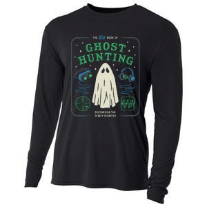 The Big Book Of Ghost Hunting Funny Halloween Cooling Performance Long Sleeve Crew