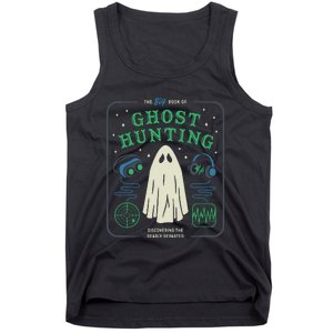 The Big Book Of Ghost Hunting Funny Halloween Tank Top