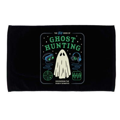 The Big Book Of Ghost Hunting Funny Halloween Microfiber Hand Towel