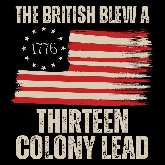 The British Blew A 13 Colony Lead Funny 4th Of July Impact Tech Backpack