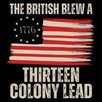 The British Blew A 13 Colony Lead Funny 4th Of July Backpack