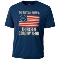 The British Blew A 13 Colony Lead Funny 4th Of July Performance Shirt