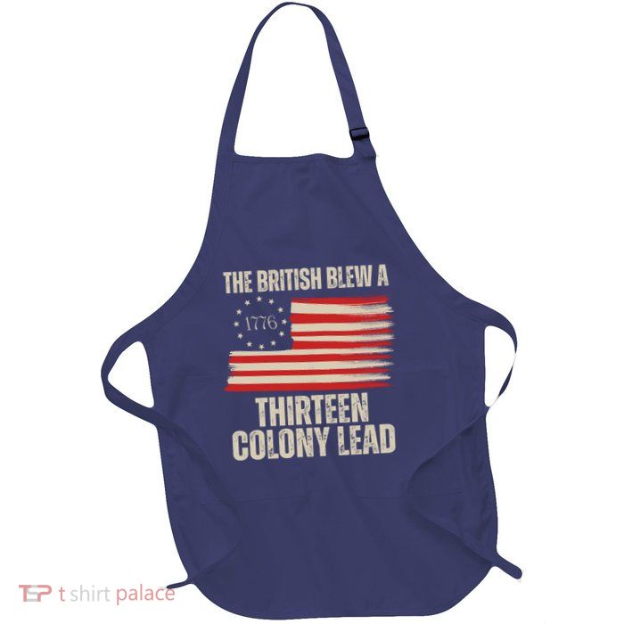 The British Blew A 13 Colony Lead Funny 4th Of July Apron
