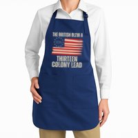 The British Blew A 13 Colony Lead Funny 4th Of July Apron