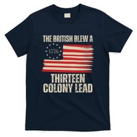 The British Blew A 13 Colony Lead Funny 4th Of July T-Shirt