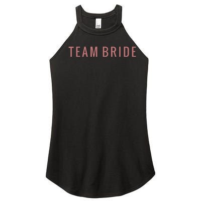 Team Bride Bachelorette Party Women's Perfect Tri Rocker Tank