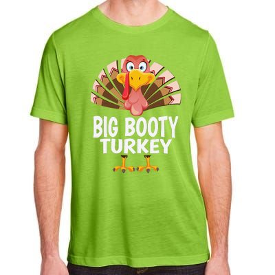 Thanksgiving Big Booty Turkey Matching Pajama Adult ChromaSoft Performance T-Shirt