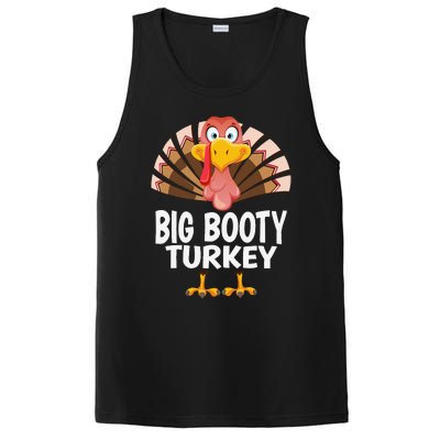 Thanksgiving Big Booty Turkey Matching Pajama PosiCharge Competitor Tank