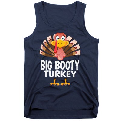 Thanksgiving Big Booty Turkey Matching Pajama Tank Top