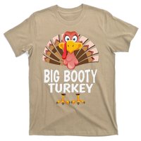 Thanksgiving Big Booty Turkey Matching Pajama T-Shirt