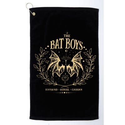 The Bat Boy Acotar Bookish Platinum Collection Golf Towel