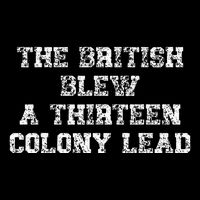 The British Blew A Thirn Colony Lead Funny Us History 16 in Basic Backpack