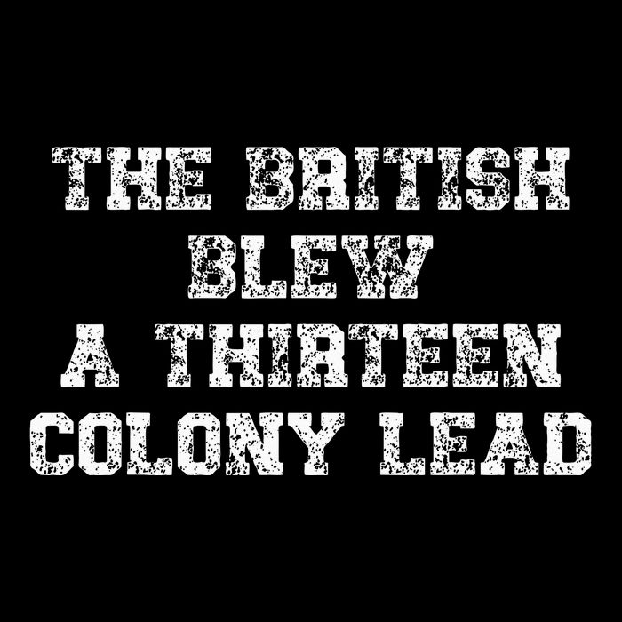 The British Blew A Thirn Colony Lead Funny Us History 16 in Basic Backpack