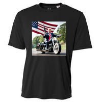 Trump Biker Badass Cooling Performance Crew T-Shirt