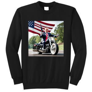 Trump Biker Badass Sweatshirt