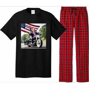 Trump Biker Badass Pajama Set