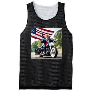 Trump Biker Badass Mesh Reversible Basketball Jersey Tank