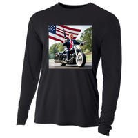 Trump Biker Badass Cooling Performance Long Sleeve Crew