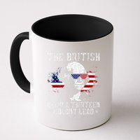 The British Blew A Thirteen Colony Lead 13 1776 4th Of July Mug