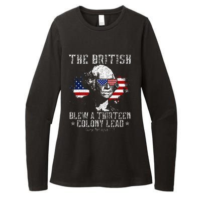 The British Blew A Thirteen Colony Lead 13 1776 4th Of July Womens CVC Long Sleeve Shirt