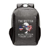 The British Blew A Thirteen Colony Lead 13 1776 4th Of July Vector Backpack