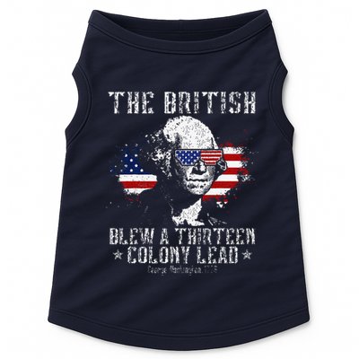The British Blew A Thirteen Colony Lead 13 1776 4th Of July Doggie Tank