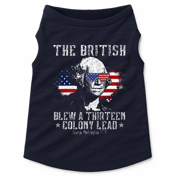 The British Blew A Thirteen Colony Lead 13 1776 4th Of July Doggie Tank