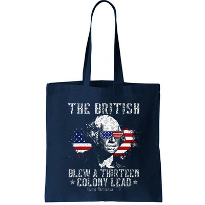 The British Blew A Thirteen Colony Lead 13 1776 4th Of July Bag