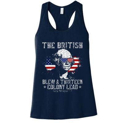 The British Blew A Thirteen Colony Lead 13 1776 4th Of July Womens Tank Top