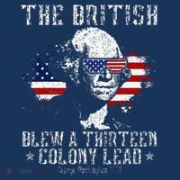 The British Blew A Thirteen Colony Lead 13 1776 4th Of July Toddler Sweatshirt