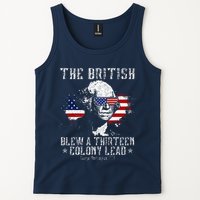 The British Blew A Thirteen Colony Lead 13 1776 4th Of July Tank Top