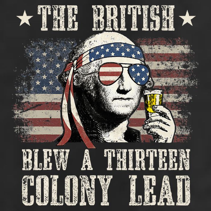 The British Blew A 13 Colony Lead 4th Of July Us Flag Cool Comfort Performance Bucket Hat