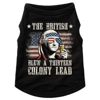 The British Blew A 13 Colony Lead 4th Of July Us Flag Doggie Tank