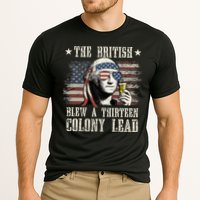 The British Blew A 13 Colony Lead 4th Of July Us Flag Performance Shirt