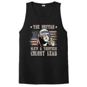 The British Blew A 13 Colony Lead 4th Of July Us Flag PosiCharge Competitor Tank