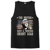 The British Blew A 13 Colony Lead 4th Of July Us Flag PosiCharge Competitor Tank