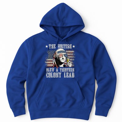 The British Blew A 13 Colony Lead 4th Of July Us Flag Hoodie