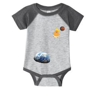 Trump Baby Blimp Balloon Mars Mission Space Force Infant Baby Jersey Bodysuit