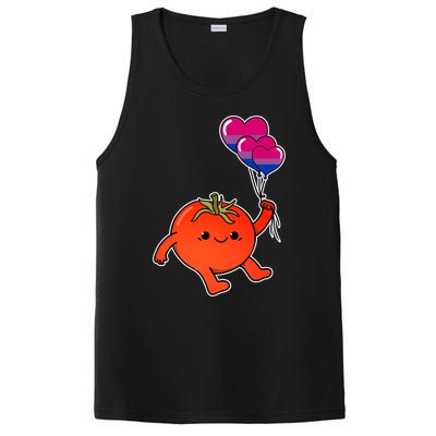 Tomato Balloon Bisexual Pride Gift PosiCharge Competitor Tank