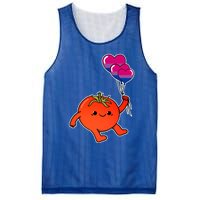 Tomato Balloon Bisexual Pride Gift Mesh Reversible Basketball Jersey Tank