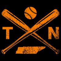 Tennessee Baseball Bats & Ball Classic Baseball Player Backpack