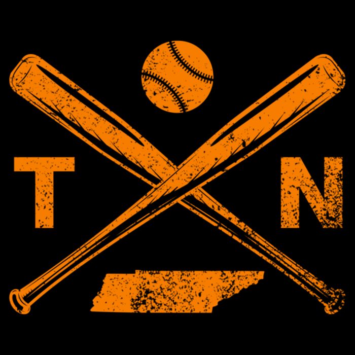Tennessee Baseball Bats & Ball Classic Baseball Player Backpack