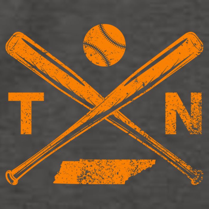 Tennessee Baseball Bats & Ball Classic Baseball Player Vector Backpack