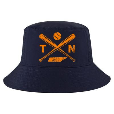 Tennessee Baseball Bats & Ball Classic Baseball Player Cool Comfort Performance Bucket Hat