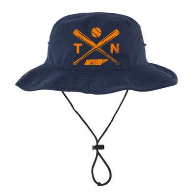 Tennessee Baseball Bats & Ball Classic Baseball Player Bucket Hat