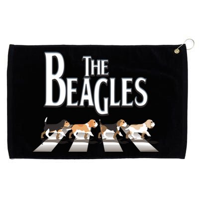 The Beagles Beagle Dog Funny For Beagle Lovers Funny Gift Grommeted Golf Towel